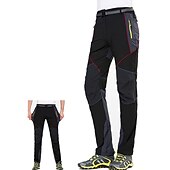 voordelige Bodems-Voor heren Wandelbroek Lapwerk Zomer Buiten Winddicht Huidvriendelijk Sneldrogend Rekbaar Broeken / Regenbroek / Overbroek Kleding Onderlichaam Zwart Grijs Jagen Skiën Vissen S M L XL XXL