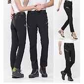 economico Fondi-Per donna Pantaloni da escursionismo Estate Primavera Esterno Impermeabile Delicato sulla Pelle Comodità Asciugatura Rapida Pantaloni Nero Verde militare Elastene Caccia Pesca Campeggio