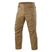 baratos Calças Cargo-Homens Ripstop Bolso Múltiplo Esportes Ruínas Verdes Cáqui