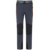 voordelige Bodems-Voor heren Wandelbroek Lapwerk Zomer Buiten Winddicht Huidvriendelijk Sneldrogend Rekbaar Broeken / Regenbroek / Overbroek Kleding Onderlichaam Zwart Grijs Jagen Skiën Vissen S M L XL XXL