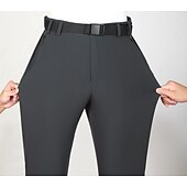 preiswerte Unterteile-Herren Wanderhosen Volltonfarbe Sommer Außen Windundurchlässig Rasche Trocknung Leicht Atmungsaktiv Unten Dunkelgrau Schwarz Jagd Angeln Klettern S M L XL XXL / Verschleißfestigkeit