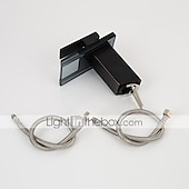 preiswerte Klassisch-Einhebel-Badarmatur ölgeriebene Bronze mit 3-farbigem LED-Wasserfall Messing-Waschtischarmatur schwarz einstellbar auf kaltes und heißes Wasser