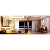 economico Lampadari-Lampadari di cristallo moderni con anello a led Lampadari di cristallo a forma di fai da te Lampada a sospensione per interni Lampada a sospensione a sospensione Lampadari a sospensione Lampade a