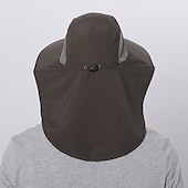 levne Outdoorové pokrývky hlavy-Slamák Dağcı Şapkası Boonie klobouk Čepice Přenosný Rychleschnoucí Odolný vůči UV záření Léto Široký okraj Pánské Dámské Rybaření Činnost