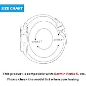 economico Cinturini per orologi Garmin-Confezione da 6 Cinturino per orologio  per Garmin Fenix 7 6 5 Precursore 955 Solare 945 935 Istinto 2 Epix Approccio S62 S60 Marq Discesa G1 Quatix 7 Silicone Sostituzione Cinghia Attacco rapido 22