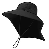 levne Outdoorové pokrývky hlavy-Slamák Dağcı Şapkası Boonie klobouk Čepice Přenosný Rychleschnoucí Odolný vůči UV záření Léto Široký okraj Pánské Dámské Rybaření Činnost