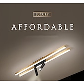 رخيصةأون أضواء السقف القابلة للتعتيم-80 سم LED ضوء السقف عكس الضوء مع بقعة ضوء LED أضواء جبل فلوش نمط فني معدني التشطيبات الفنية الأنيقة LED 110-240 V