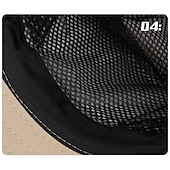 economico Copricapo da esterno-Cappello Per uomo Cappello da sole Cappello a secchiello Cappello da escursionismo Antivento Traspirante Asciugatura Rapida per Pesca Arrampicata Spiaggia Tinta unica Seta Estate Primavera Autunno