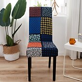 olcso Étkezőszék huzat-étkező szék huzat sztreccs szék ülés slipcover elasztikus székvédő étkező party hotel esküvői puha mosható