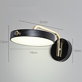 abordables Appliques murales d&#039;intérieur-lightinthebox creative led moderne mur LED lumières chambre salle à manger fer applique murale 220-240v 10 w / led intégré / certifié ce