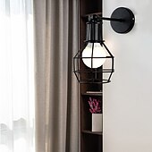 abordables Apliques de pared para interior-lightinthebox Aplique de pared LED Lámparas de pared de campo Apliques de pared Luces de brazo oscilante Apliques de pared LED Sala de estar Tiendas/cafeterías Aplique de hierro 110-120v 220-240v