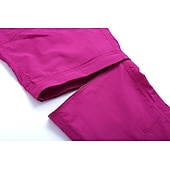 billiga Botten-Dam Vandringsbyxor Ensfärgat Sommar Utomhus Skräddarsydd passform Vattentät Snabb tork Andningsfunktion Slitstyrka Nylon Underdelar Armégrön Fuchsia Kaki Himmelsblå Jakt Fiske Klättring S M L XL XXL