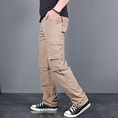 preiswerte Unterteile-Herren Arbeitshose Convertible Hose Wanderhosen Sommer Außen Regular Fit Ripstop Atmungsaktiv Leicht Weich Nylon Unten Armeegrün Grau Khaki Jagd Angeln Klettern M L XL XXL XXXL / Verschleißfestigkeit