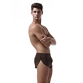 abordables Shorts de sport pour hommes-Homme Short Running Course Short d&#039;athlétisme Bas Sport &amp; Loisir Athleisure Respirable Séchage rapide Doux Aptitude Exercice Physique Marathon Tenue de sport Tenues de Sport Couleur Pleine Noir