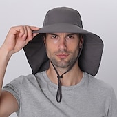 levne Outdoorové pokrývky hlavy-Slamák Dağcı Şapkası Boonie klobouk Čepice Přenosný Rychleschnoucí Odolný vůči UV záření Léto Široký okraj Pánské Dámské Rybaření Činnost