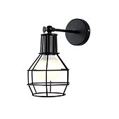 abordables Apliques de pared para interior-lightinthebox Aplique de pared LED Lámparas de pared de campo Apliques de pared Luces de brazo oscilante Apliques de pared LED Sala de estar Tiendas/cafeterías Aplique de hierro 110-120v 220-240v