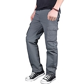 preiswerte Unterteile-Herren Arbeitshose Convertible Hose Wanderhosen Sommer Außen Regular Fit Ripstop Atmungsaktiv Leicht Weich Nylon Unten Armeegrün Grau Khaki Jagd Angeln Klettern M L XL XXL XXXL / Verschleißfestigkeit