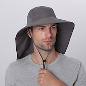 levne Outdoorové pokrývky hlavy-Slamák Dağcı Şapkası Boonie klobouk Čepice Přenosný Rychleschnoucí Odolný vůči UV záření Léto Široký okraj Pánské Dámské Rybaření Činnost