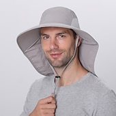 levne Outdoorové pokrývky hlavy-Slamák Dağcı Şapkası Boonie klobouk Čepice Přenosný Rychleschnoucí Odolný vůči UV záření Léto Široký okraj Pánské Dámské Rybaření Činnost