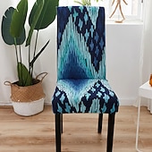 olcso Étkezőszék huzat-étkező szék huzat sztreccs szék ülés slipcover elasztikus székvédő étkező party hotel esküvői puha mosható