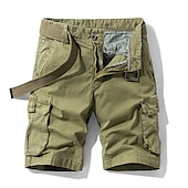 halpa Klassinen-Miesten Lasten shortsit Vaellusshortsit Monitasku Tavallinen Lasten shortsit Shortsit Musta Khaki
