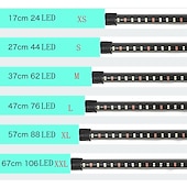 cheap Aquarium Lighting &amp; Hoods-Aquarium Light LED Waterproof Fish Tank Light Underwater Fish Lamp Aquariums Decor Lighting Plant Grow Lamp 220-240V