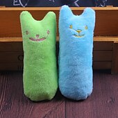 abordables Jouets pour chats-2 pièces broyage des dents jouets cataire drôle interactif en peluche jouet pour chat chaton à mâcher jouet vocal griffes morsure de pouce chat menthe pour chats chaud