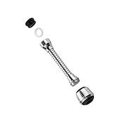 cheap Faucet Sprayer-Faucet Accessories,360° Rotatble Kitchen Faucet Nozzle Adapter Bathroom Faucet Accessories Filter Sprayers Tap Water-saving Device