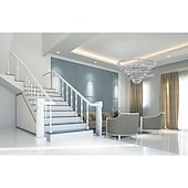 economico Lampadari-Lampadari di cristallo moderni con anello a led Lampadari di cristallo a forma di fai da te Lampada a sospensione per interni Lampada a sospensione a sospensione Lampadari a sospensione Lampade a