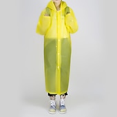 Недорогие Водонепроницаемые куртки-Муж. Дождь пончо Дождевая куртка для туризма и прогулок Лето Весна на открытом воздухе Водонепроницаемость Быстровысыхающий Легкость Впитывает пот и влагу Дождевик Пончо Верхняя часть