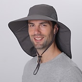 levne Outdoorové pokrývky hlavy-Slamák Dağcı Şapkası Boonie klobouk Čepice Přenosný Rychleschnoucí Odolný vůči UV záření Léto Široký okraj Pánské Dámské Rybaření Činnost