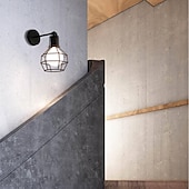 abordables Apliques de pared para interior-lightinthebox Aplique de pared LED Lámparas de pared de campo Apliques de pared Luces de brazo oscilante Apliques de pared LED Sala de estar Tiendas/cafeterías Aplique de hierro 110-120v 220-240v