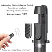 お買い得  自撮り棒-seajicbluetooth　自撮り棒　オールインワン　携帯電話　三脚付き　自撮り棒ミニtiktokyoutube　ライブ放送　多機能自撮り棒　サムスン　oneplusgoogle huaweixiaomi　携帯電話用