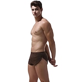 abordables Shorts de sport pour hommes-Homme Short Running Course Short d&#039;athlétisme Bas Sport &amp; Loisir Athleisure Respirable Séchage rapide Doux Aptitude Exercice Physique Marathon Tenue de sport Tenues de Sport Couleur Pleine Noir