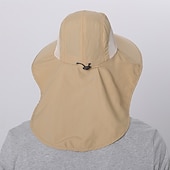 levne Outdoorové pokrývky hlavy-Slamák Dağcı Şapkası Boonie klobouk Čepice Přenosný Rychleschnoucí Odolný vůči UV záření Léto Široký okraj Pánské Dámské Rybaření Činnost