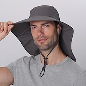 levne Outdoorové pokrývky hlavy-Slamák Dağcı Şapkası Boonie klobouk Čepice Přenosný Rychleschnoucí Odolný vůči UV záření Léto Široký okraj Pánské Dámské Rybaření Činnost