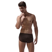 abordables Shorts de sport pour hommes-Homme Short Running Course Short d&#039;athlétisme Bas Sport &amp; Loisir Athleisure Respirable Séchage rapide Doux Aptitude Exercice Physique Marathon Tenue de sport Tenues de Sport Couleur Pleine Noir