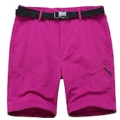 billiga Botten-Dam Vandringsbyxor Ensfärgat Sommar Utomhus Skräddarsydd passform Vattentät Snabb tork Andningsfunktion Slitstyrka Nylon Underdelar Armégrön Fuchsia Kaki Himmelsblå Jakt Fiske Klättring S M L XL XXL