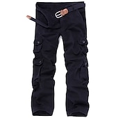 cheap Cargo Pants-Men&#039;s Work Pants Hiking Cargo Pants Hiking Pants Trousers Camo Winter Summer Outdoor Ripstop Multi-Pockets Breathable Soft Cotton Pants / Trousers Army Green Khaki Black Coffee Work Hunting Fishing