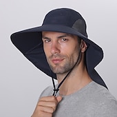 levne Outdoorové pokrývky hlavy-Slamák Dağcı Şapkası Boonie klobouk Čepice Přenosný Rychleschnoucí Odolný vůči UV záření Léto Široký okraj Pánské Dámské Rybaření Činnost