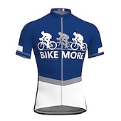voordelige Heren shirts-21Grams Voor heren Wielrenshirt Korte mouw Fietsen Kleding Bovenlichaam met 3 achterzakken Bergracen Wegwielrennen Ademend Zacht Sneldrogend Achterzak Zwart Wit Geel Regenboog Polyester Sport Kleding