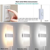 رخيصةأون إضاءات الحوائط الداخلية-lightinthebox ماتي حماية العين أدى أضواء الجدار الحديثة غرفة نوم مكتب الألومنيوم الجدار ضوء ip20 الاتحاد الأوروبي التوصيل الولايات المتحدة التوصيل 85-265 فولت (بدون قابس) 12 واط / أدى المتكاملة /