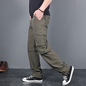 preiswerte Unterteile-Herren Arbeitshose Convertible Hose Wanderhosen Sommer Außen Regular Fit Ripstop Atmungsaktiv Leicht Weich Nylon Unten Armeegrün Grau Khaki Jagd Angeln Klettern M L XL XXL XXXL / Verschleißfestigkeit