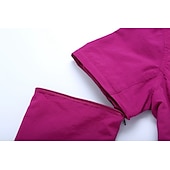 billiga Botten-Dam Vandringsbyxor Ensfärgat Sommar Utomhus Skräddarsydd passform Vattentät Snabb tork Andningsfunktion Slitstyrka Nylon Underdelar Armégrön Fuchsia Kaki Himmelsblå Jakt Fiske Klättring S M L XL XXL