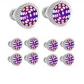 cheap Plant Growing Lights-10pcs LED Grow Light Full Spectrum 28leds E27 LED Growing Bulb for Indoor Hydroponics Flowers Plants LED Growth Lamp