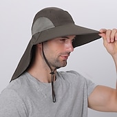 levne Outdoorové pokrývky hlavy-Slamák Dağcı Şapkası Boonie klobouk Čepice Přenosný Rychleschnoucí Odolný vůči UV záření Léto Široký okraj Pánské Dámské Rybaření Činnost