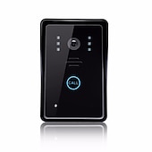 cheap Video Door Phone Systems-Wireless 7 inches Video Intercom Video Doorphone/Doorbell HD LCD Touch Screen Phone Two-way Clear Home Security Camera Monitor for Home Door Access Control Security