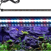 cheap Aquarium Lighting &amp; Hoods-Aquarium Light LED Waterproof Fish Tank Light Underwater Fish Lamp Aquariums Decor Lighting Plant Grow Lamp 220-240V
