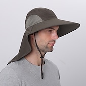 levne Outdoorové pokrývky hlavy-Slamák Dağcı Şapkası Boonie klobouk Čepice Přenosný Rychleschnoucí Odolný vůči UV záření Léto Široký okraj Pánské Dámské Rybaření Činnost