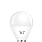 cheap LED Globe Bulbs-6pcs 6W LED Light Globe Bulbs Ceiling Fan Light Bulbs 550lm E14 G45 20LED  SMD 2835 60W Halogen Equivalent Warm Cold White 220-240V